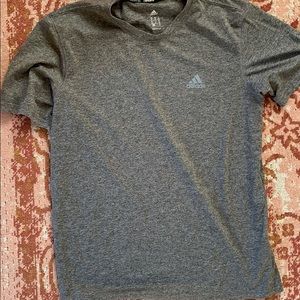 Grey adidas t shirt